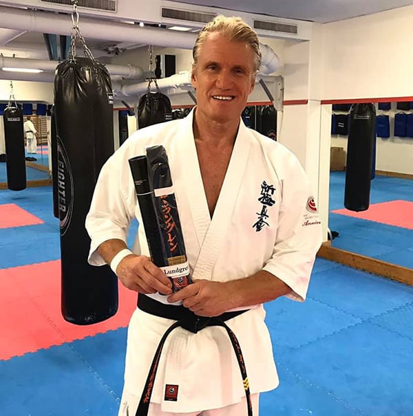 Dolph Lundgren was given 4 Dan kyokushin karate - Kyokushin Karate