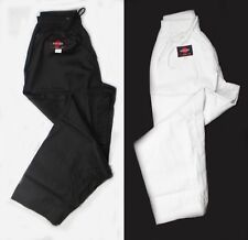 KANKU new White, Black Karate Taekwondo pants 7oz light weight pants Martial Art