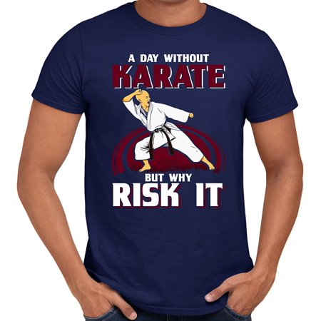 Karate Lover Tshirt Kyokushin Karate Martial Arts A Day Without Karate T-Shirt for Men Women