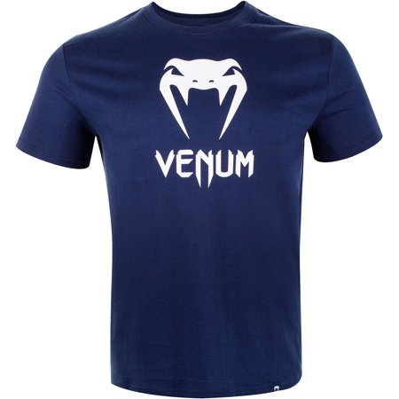 Venum Kids Classic Short Sleeve T-Shirt - 12 - Navy Blue