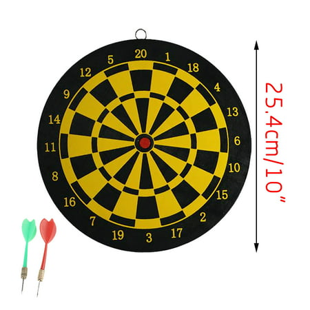 YZHM Dartboard High Quality Dart Board with Round Thin Wires and Wooden Material Big Deal Y