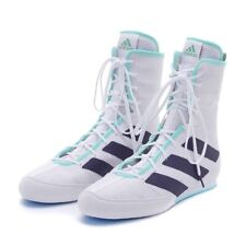 Adidas Box Hog 3 Boxing Shoe's Boots Mens White Sky Rush GX2815 SZ 13.5 US