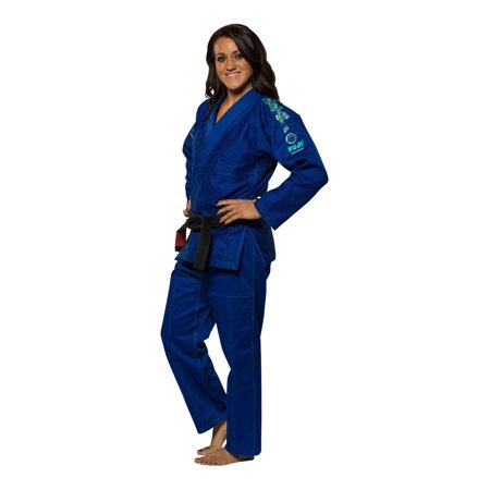 Fuji Women's Brazilian Jiu Jitsu BJJ Gi - Blue Blossom (W3)